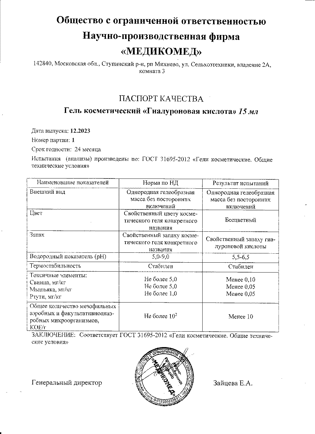 Паспорт №122023